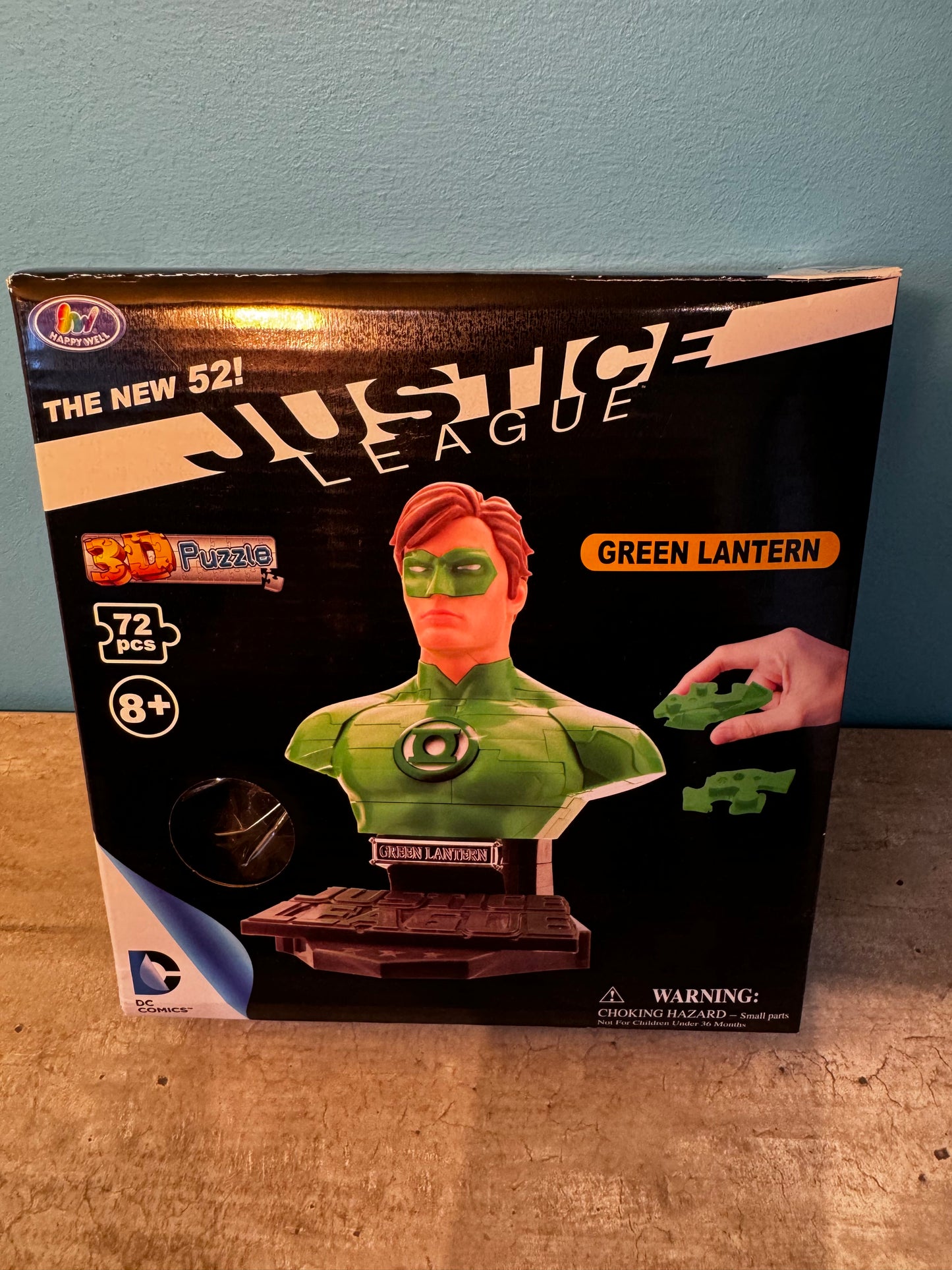 Puzzle Fun 3D Justice Leage Green Lantern - Happy Well