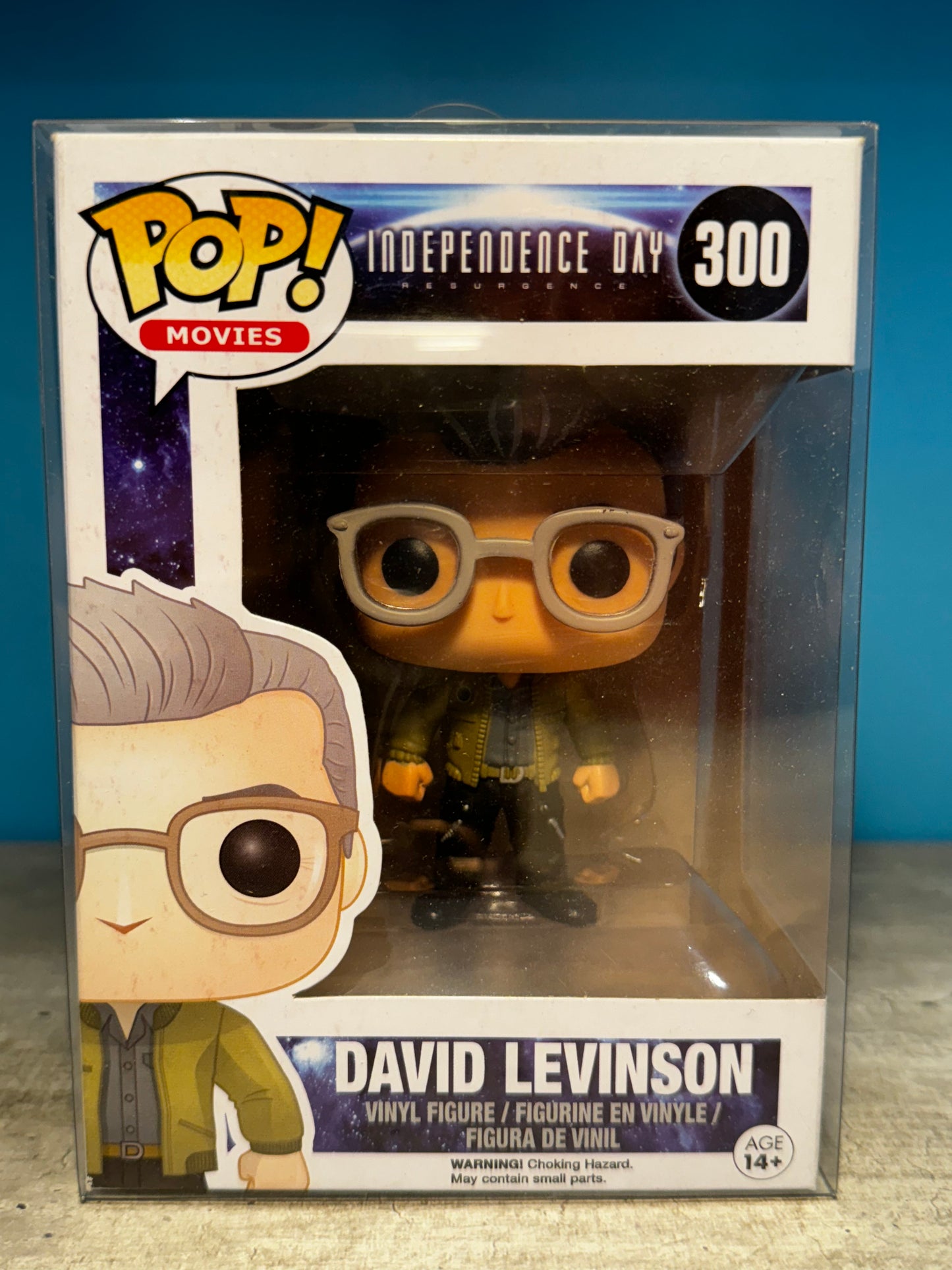 Figura de vinilo Funko Pop! de David Levinson n.º 300