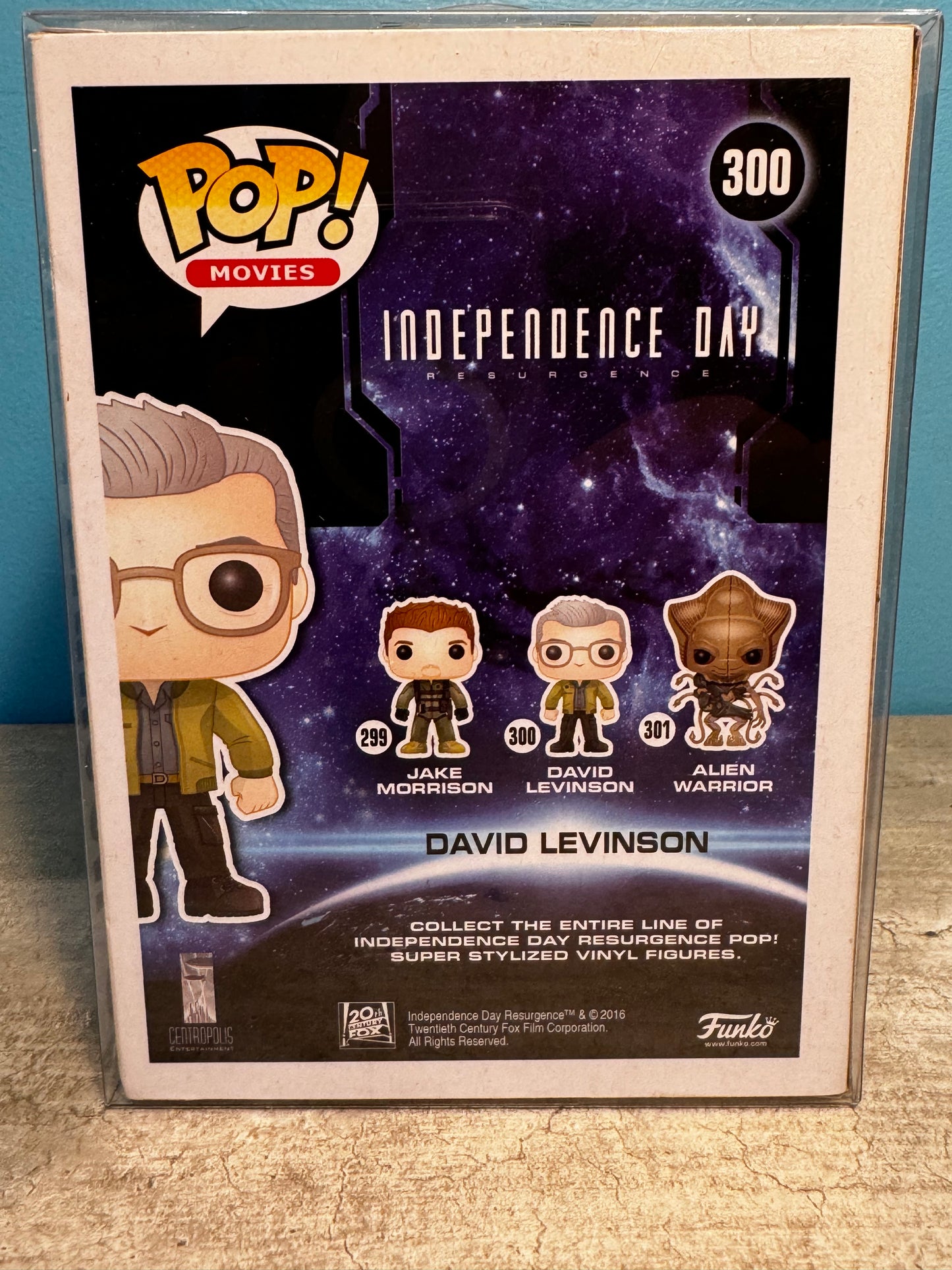 Figura de vinilo Funko Pop! de David Levinson n.º 300