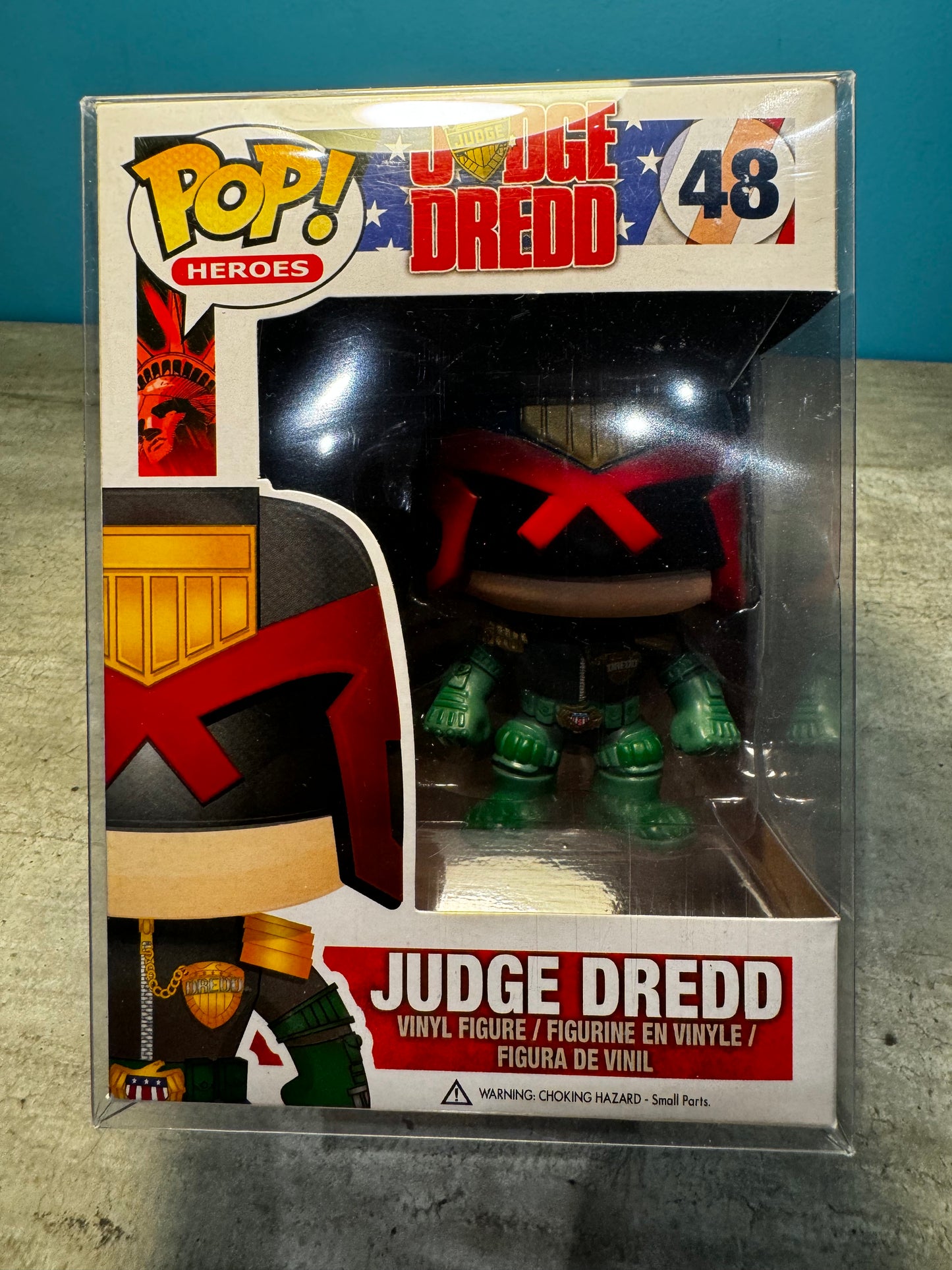 Figura de vinilo Funko Pop! de DC Universe: Judge Dredd n.° 48