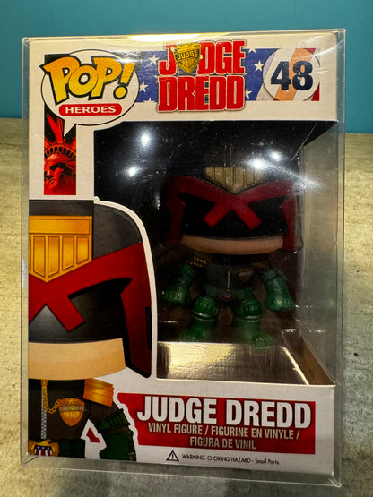 Figura de vinilo Funko Pop! de DC Universe: Judge Dredd n.° 48