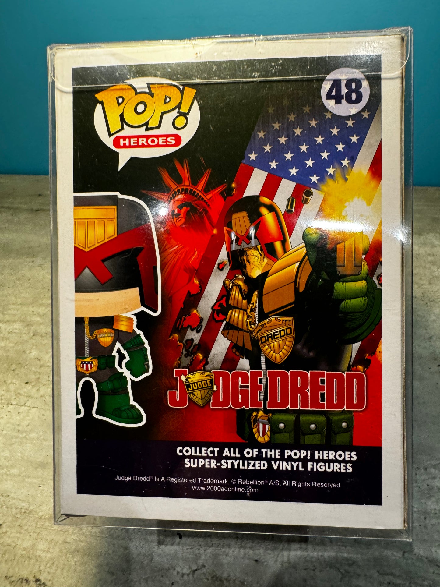 Figura de vinilo Funko Pop! de DC Universe: Judge Dredd n.° 48