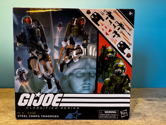 G.I. Joe Classified 6 Inch Action Figure 2-Pack - Steel Corps Troopers - Hasbro