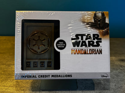 Disney Official Star Wars: The Mandalorian Imperial Credit Medallions