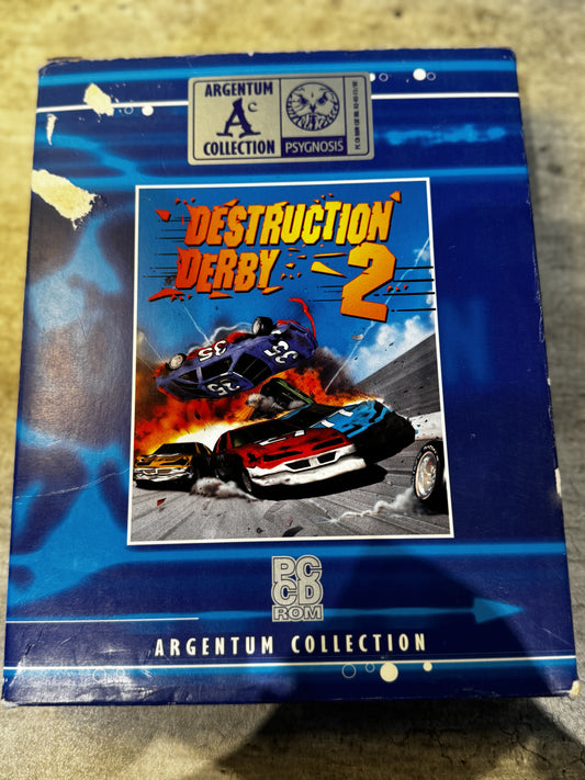 Destruction Derby 2 - PC Game + Manual - Psygnosis Argentum Collection