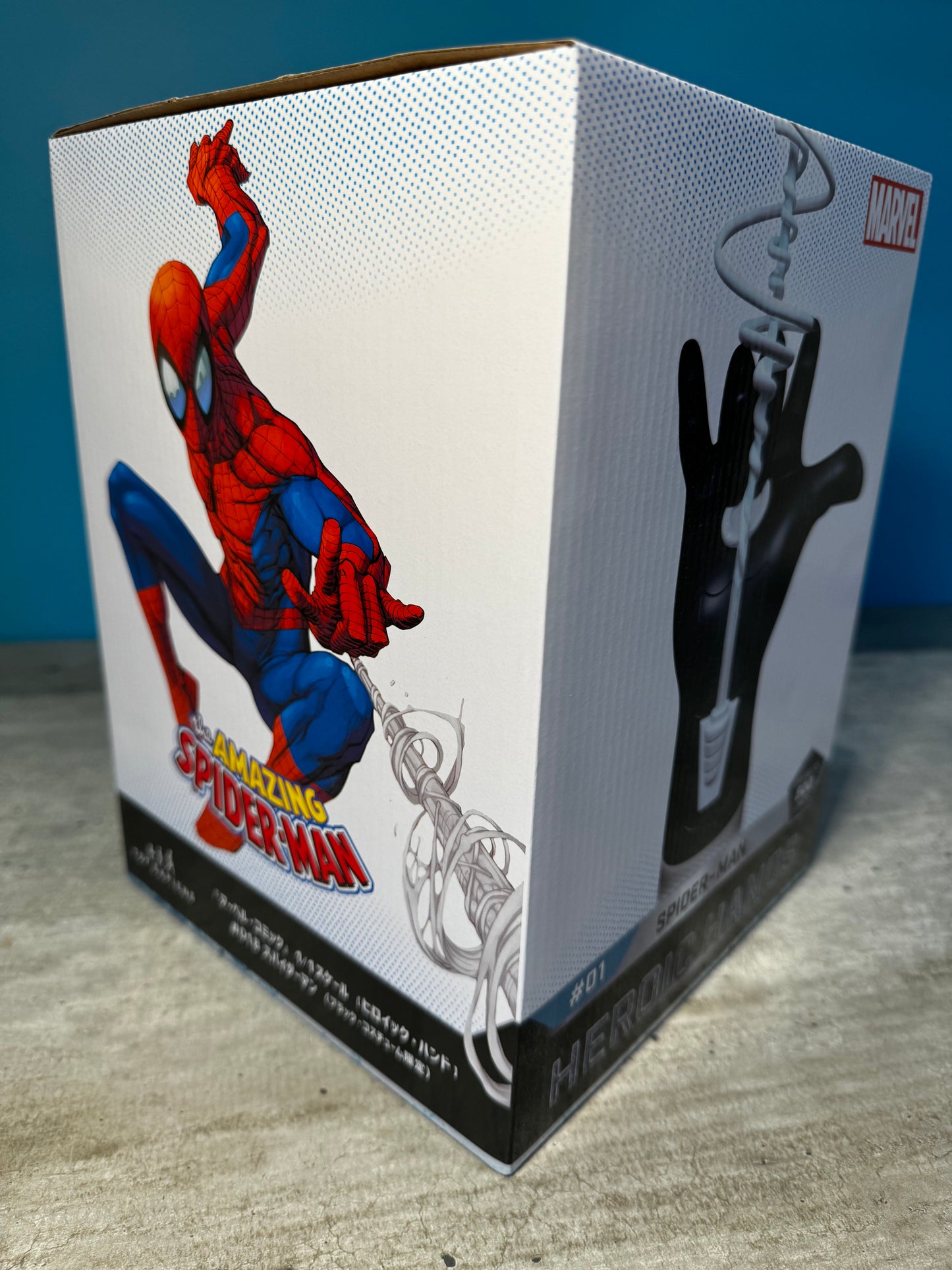 Marvel Comics - Heroic Hands #1: Spider-Man (Black Costume Exclusive) - Toy Sapiens