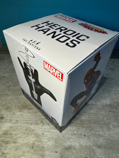 Marvel Comics - Heroic Hands #1: Spider-Man (Black Costume Exclusive) - Toy Sapiens