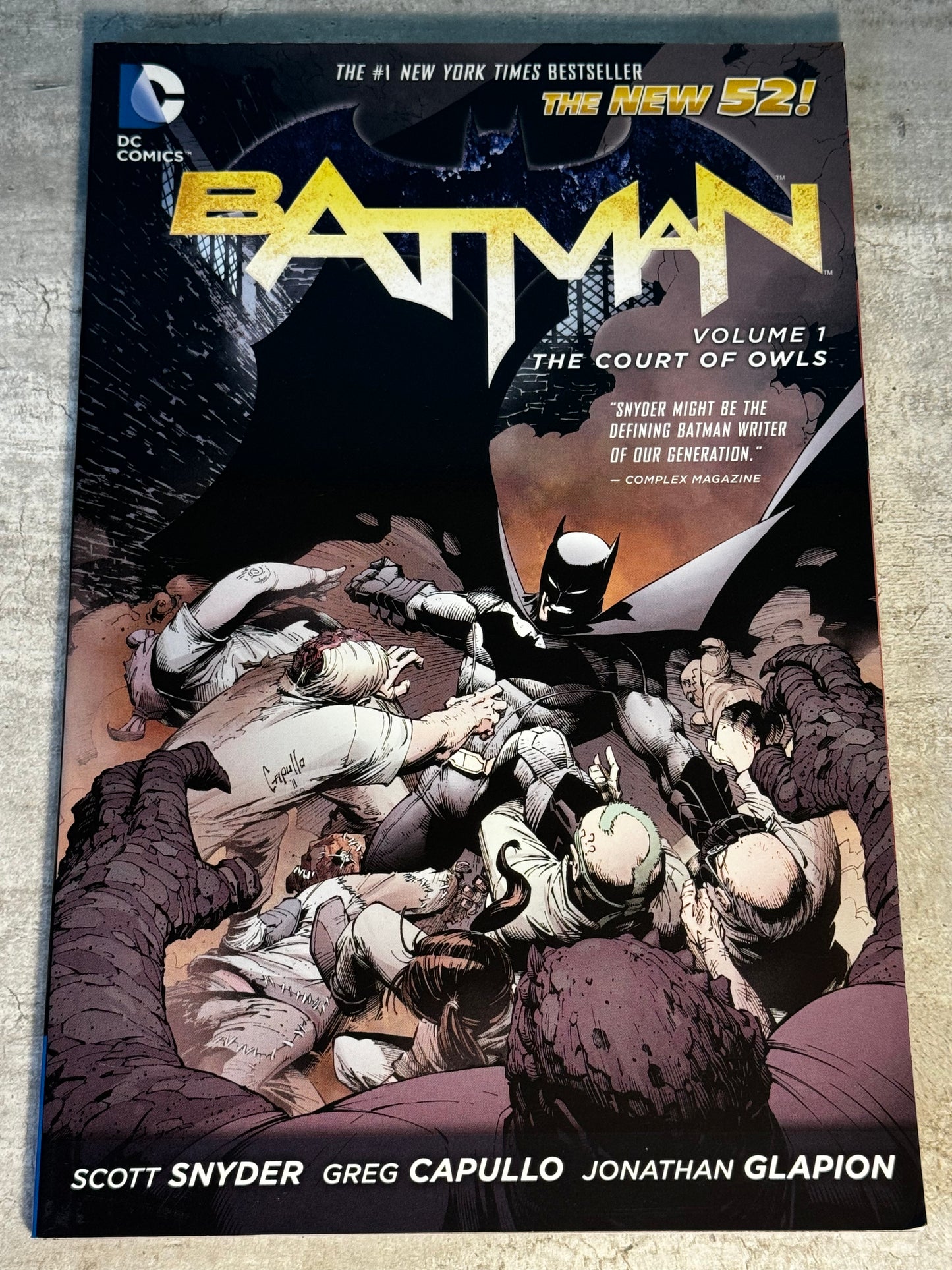 2012 - DC Comics - Batman, Vol. 2 HC / TP #1 - NM/M - Eng 1