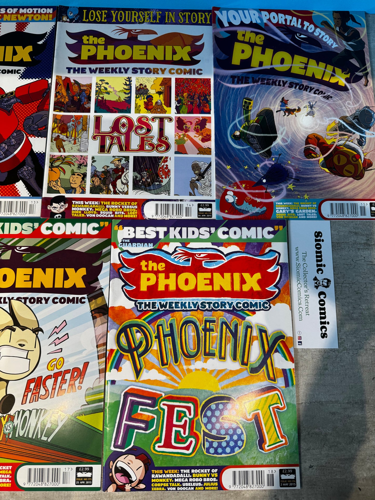 2015 - David Fickling Comics - The Phoenix Job Lot 4 - M - Eng 4