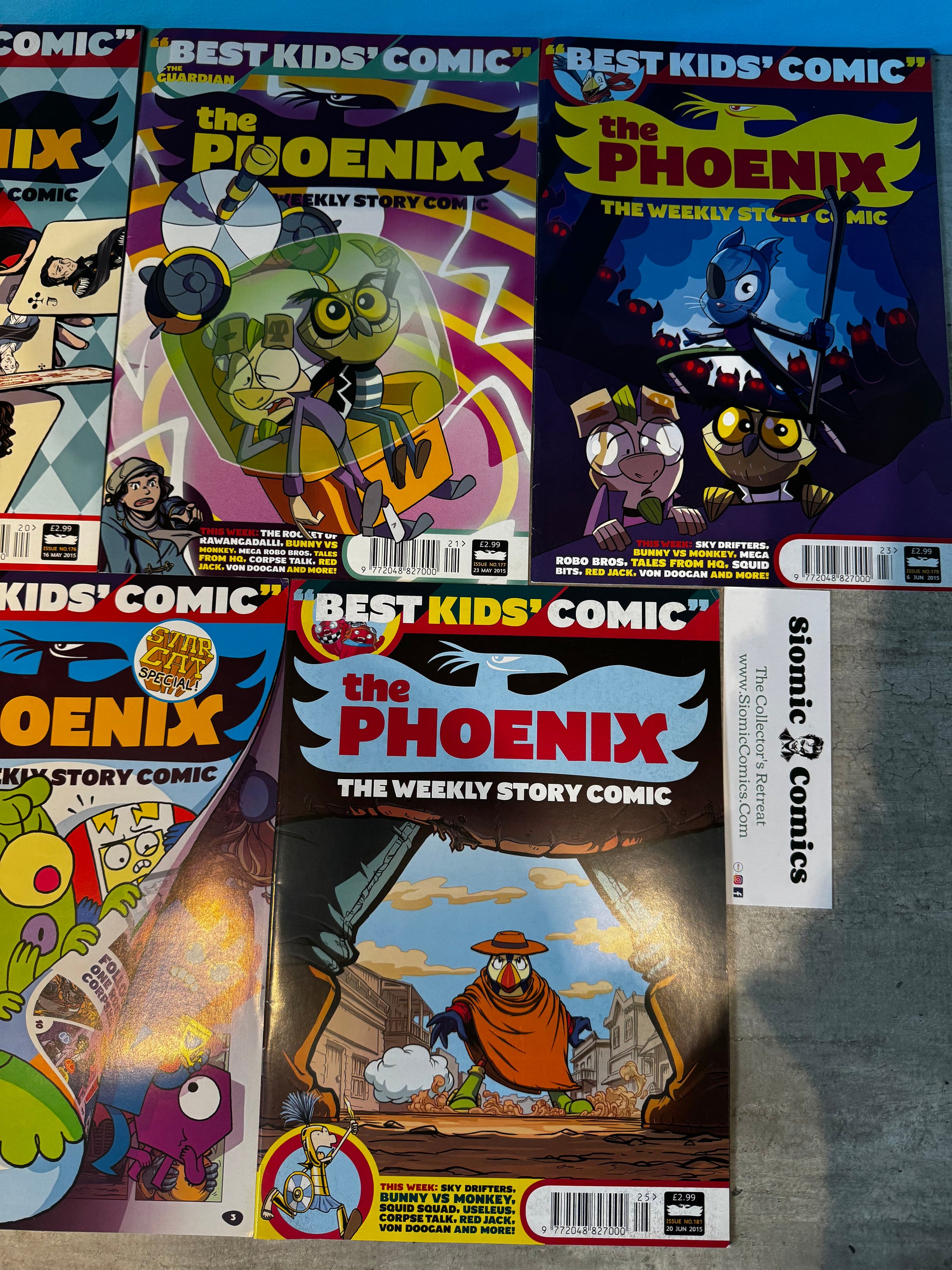 2015 - David Fickling Comics - The Phoenix Job Lot 5 - M - Eng 4