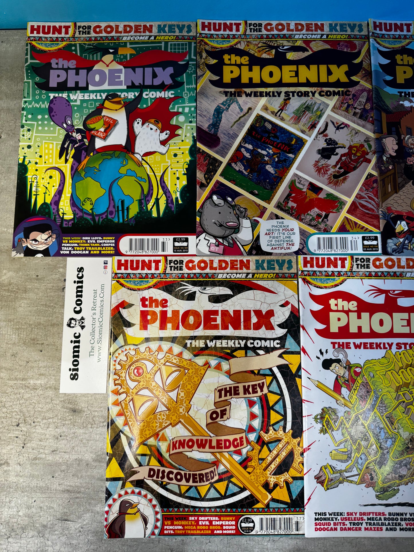 2015 - David Fickling Comics - The Phoenix Job Lot 7 - M - Eng 2