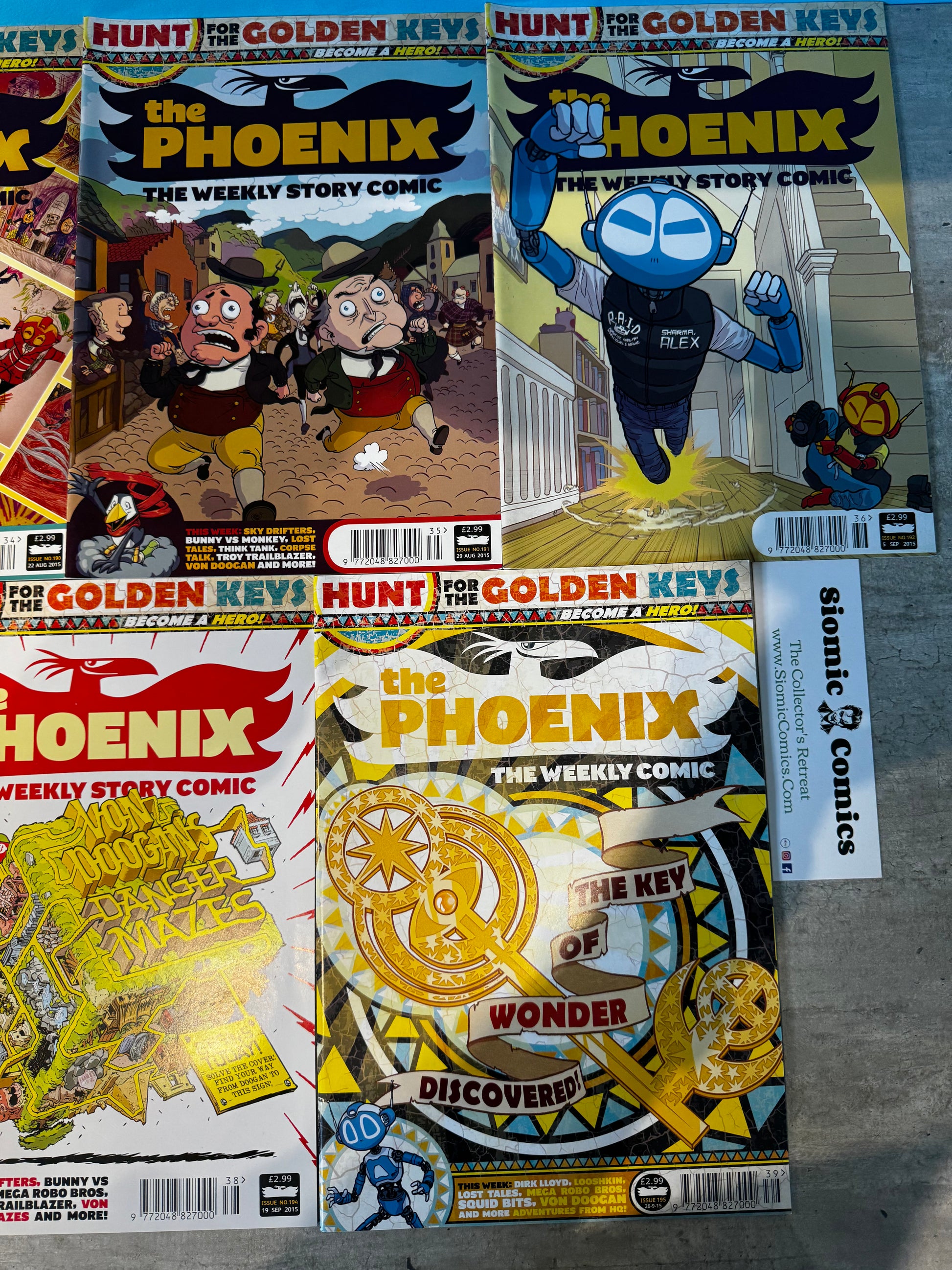 2015 - David Fickling Comics - The Phoenix Job Lot 7 - M - Eng 4