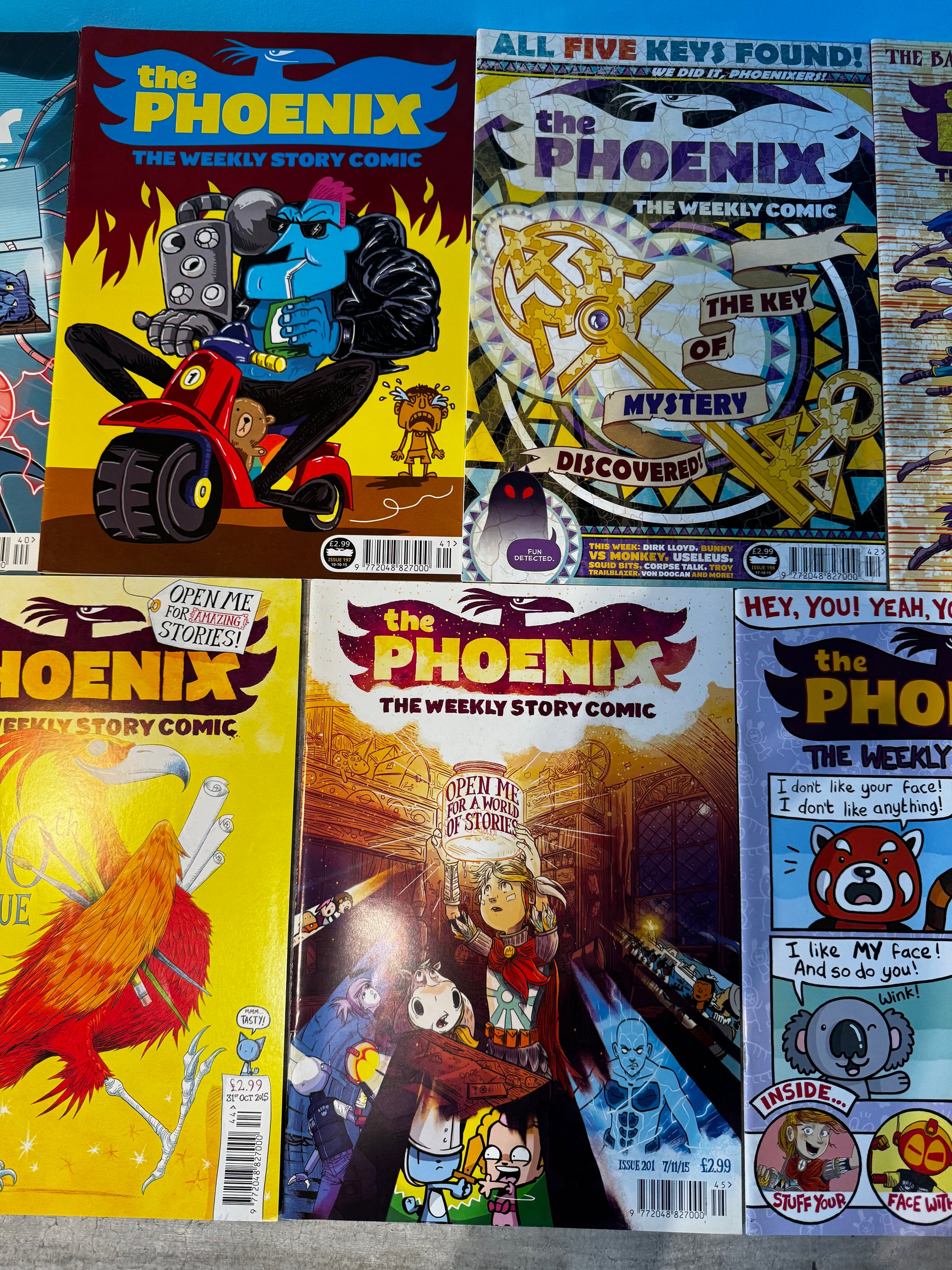 2015 - David Fickling Comics - The Phoenix Job Lot 8 - M - Eng 3