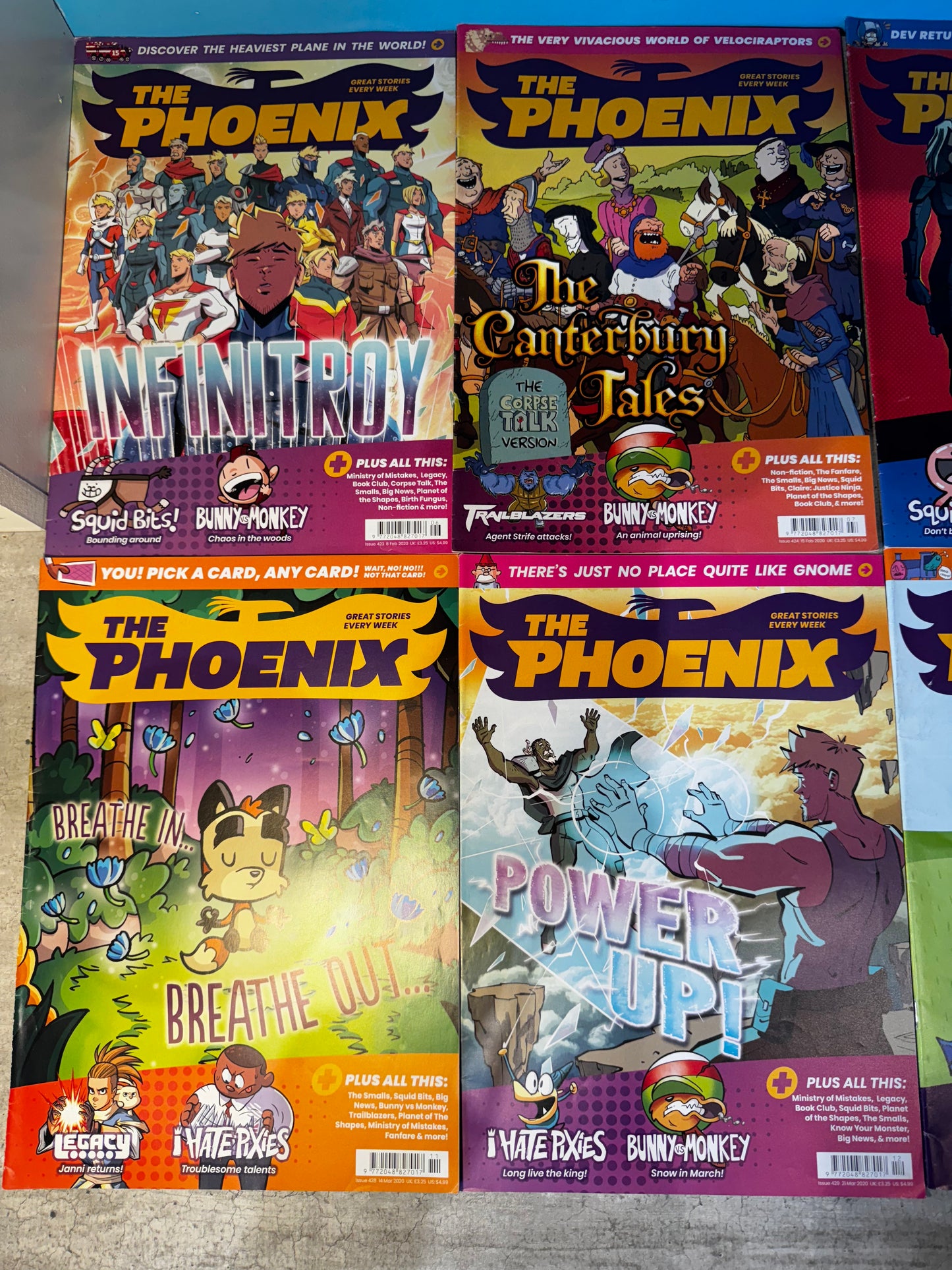 2020 - David Fickling Comics - The Phoenix Job Lot 12 - VF/NM - Eng 2