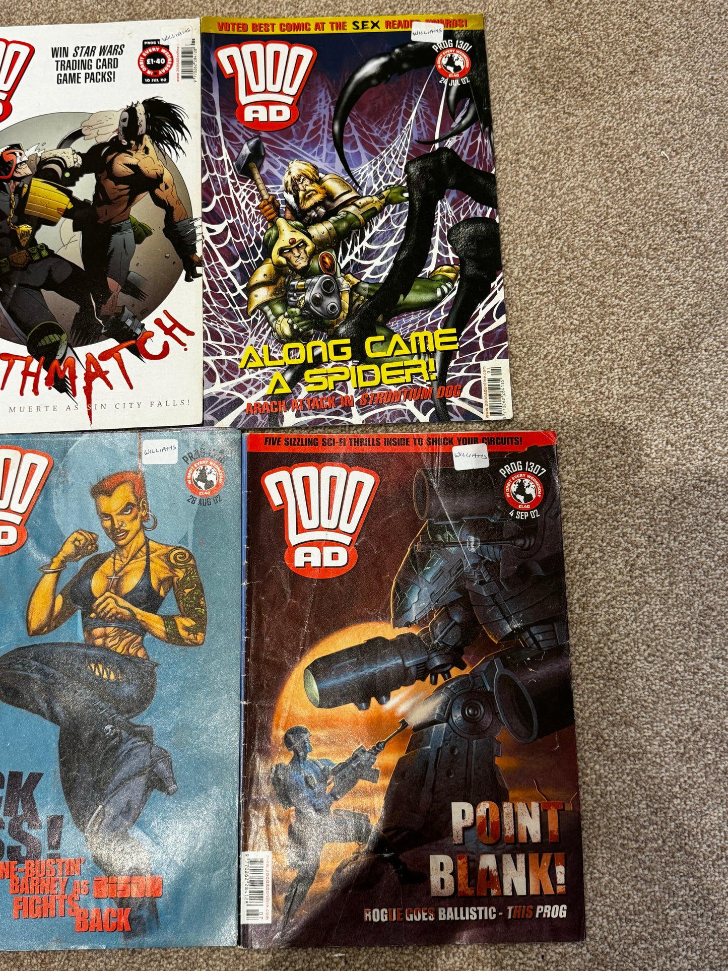 2002 - Rebellion - 2000 AD Job Lot 3 - VF/NM - Eng 4