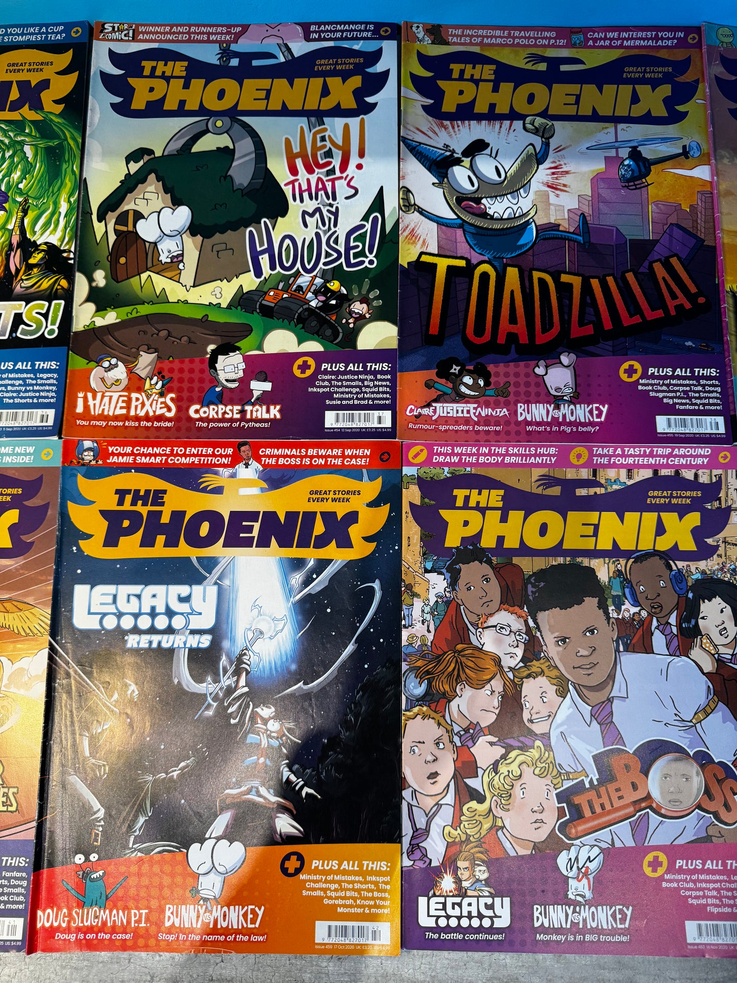 2020 - David Fickling Comics - The Phoenix Job Lot 15 - VF/NM - Eng 3