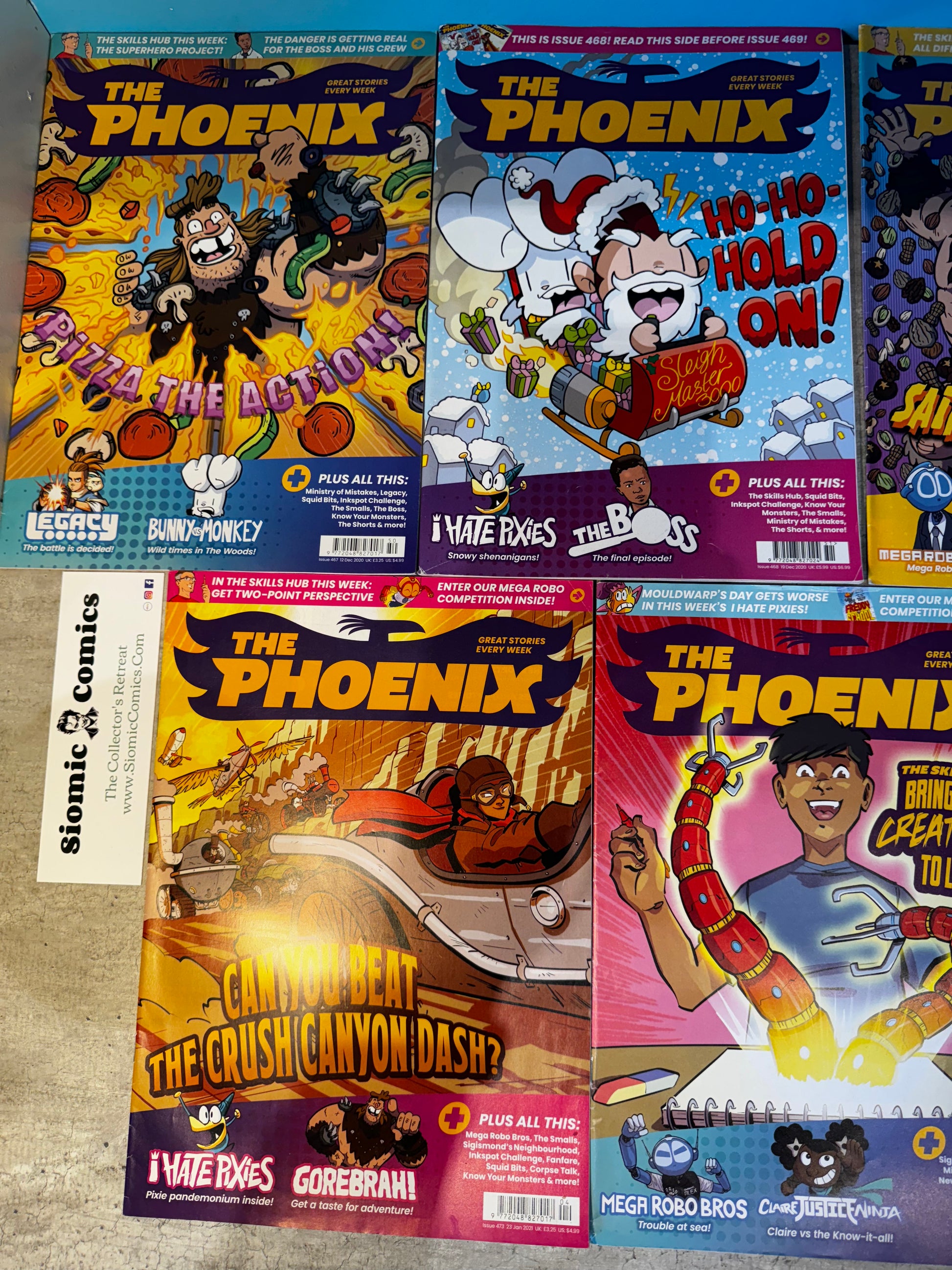 2020 - David Fickling Comics - The Phoenix Job Lot 16 - VF/NM - Eng 2