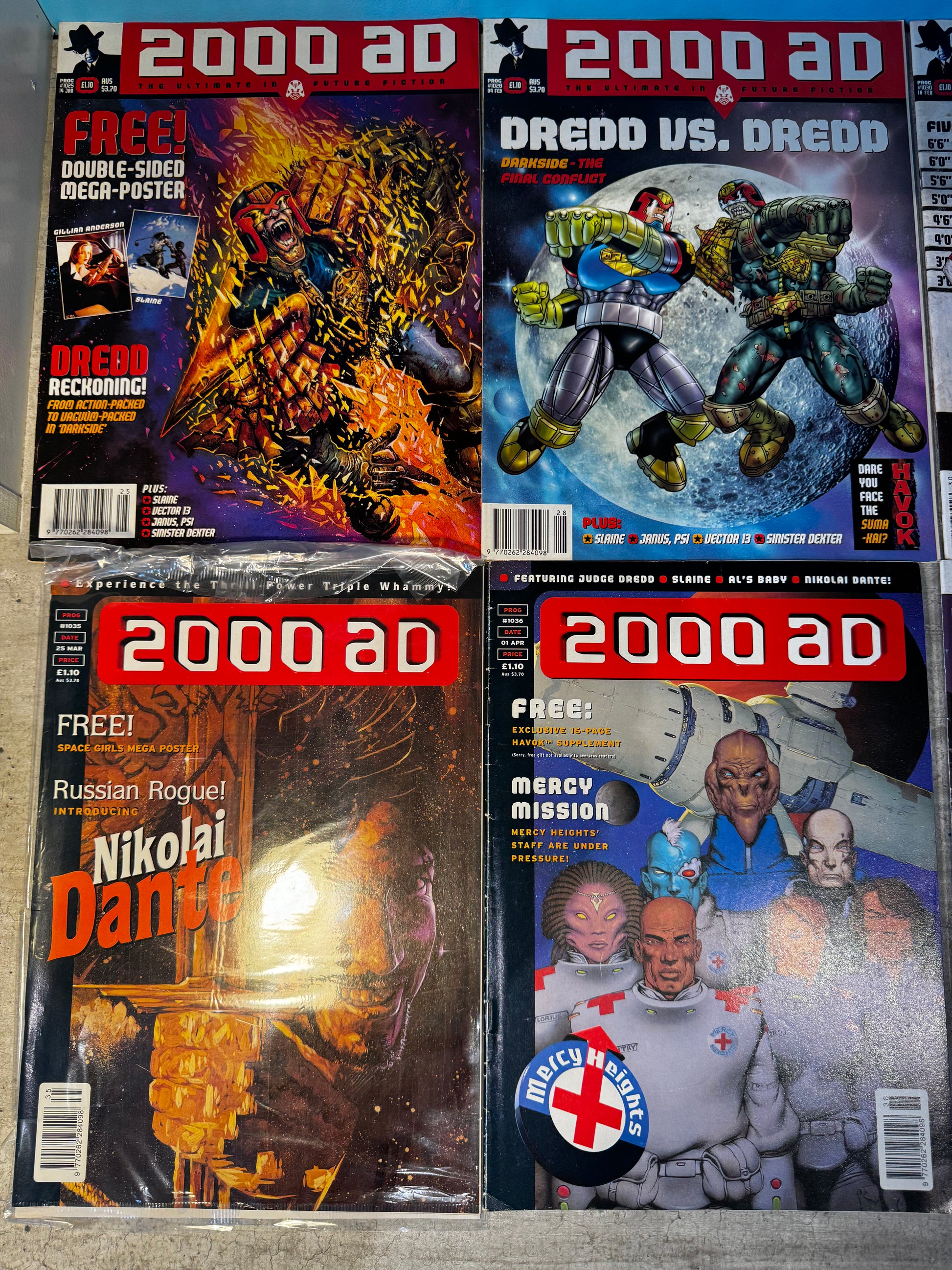 1997 - Rebellion - 2000 AD Job Lot 14 - VF/NM - Eng 2