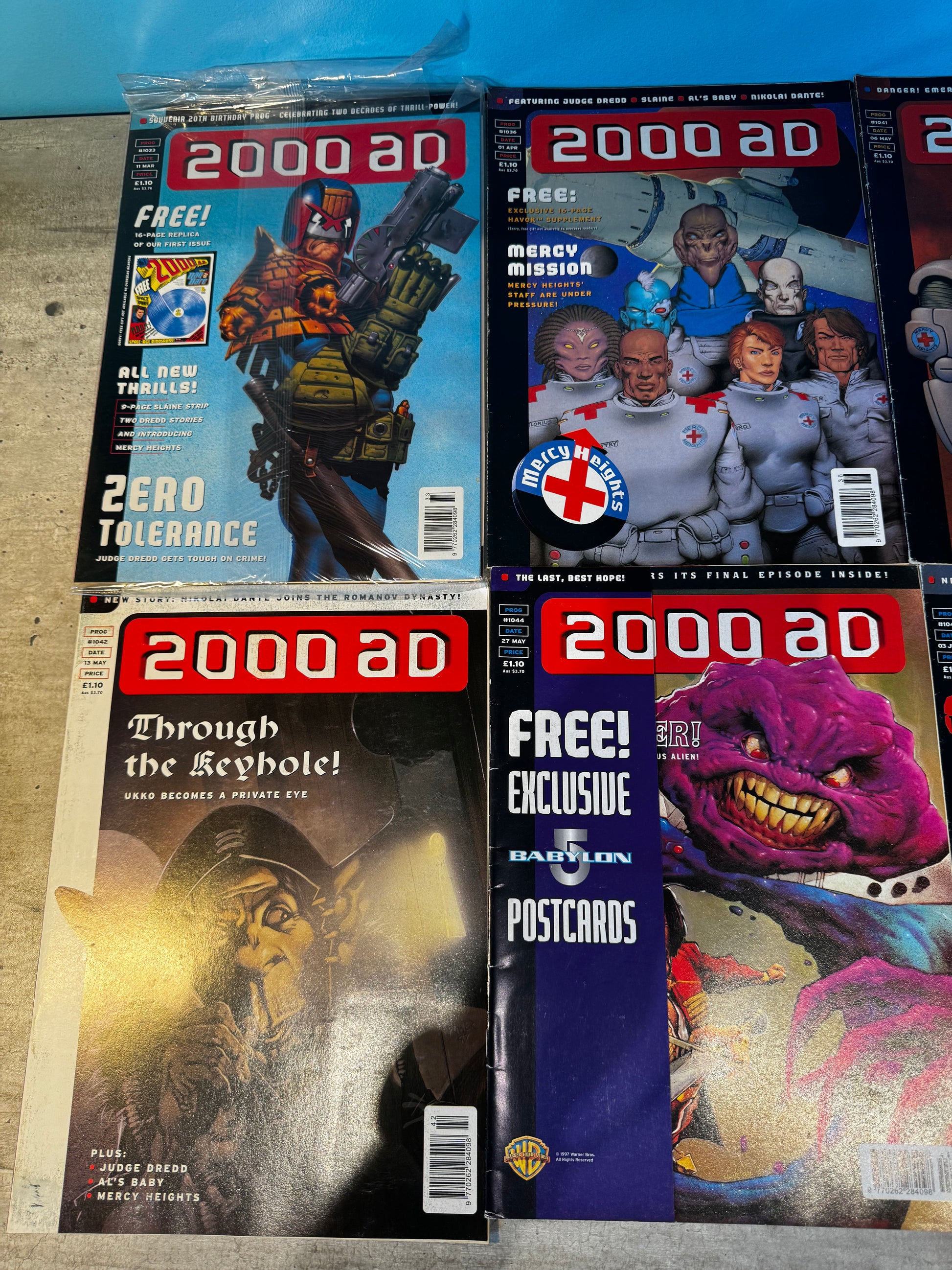 1997 - Rebellion - 2000 AD Job Lot 18 - VF/NM - Eng 2