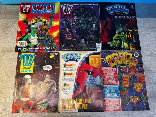 1985 - IPC Magazines - 2000 AD Sci-Fi Special Job Lot 25 - F/VF - Eng 1