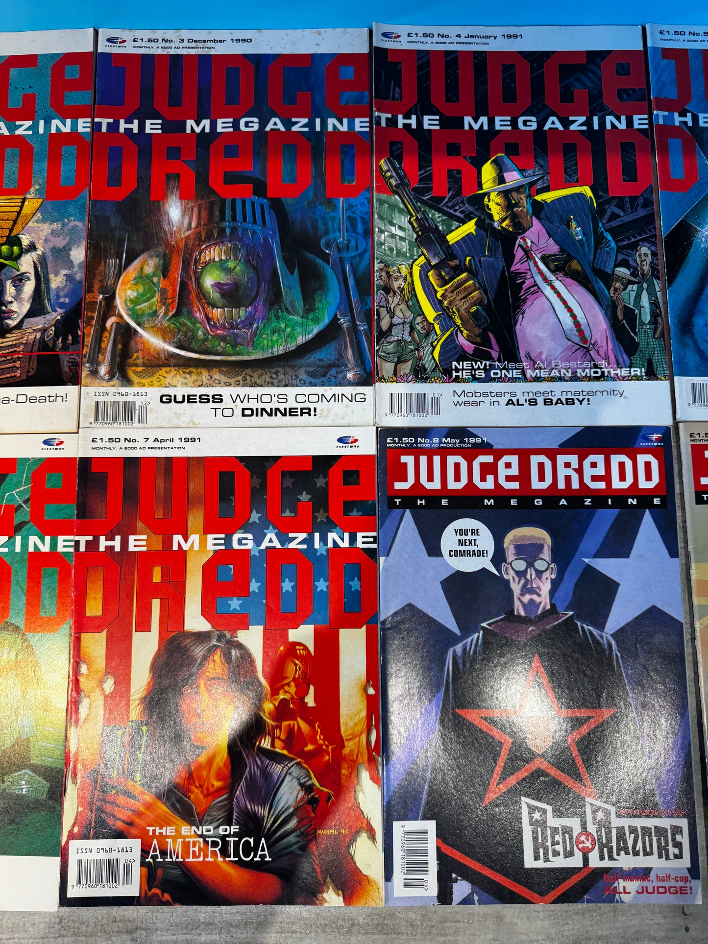 1990 - Fleetway - Judge Dredd The Megazine, Vol. 1 Job Lot 28 - NM- - Eng 3