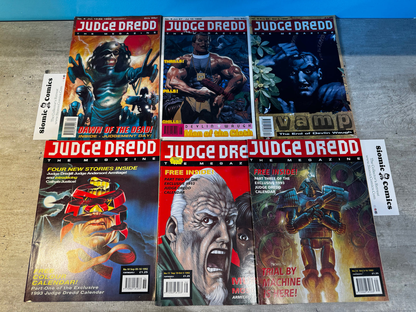 1992 - Fleetway - Judge Dredd The Megazine, Vol. 2 Job Lot 29 - NM- - Eng 1