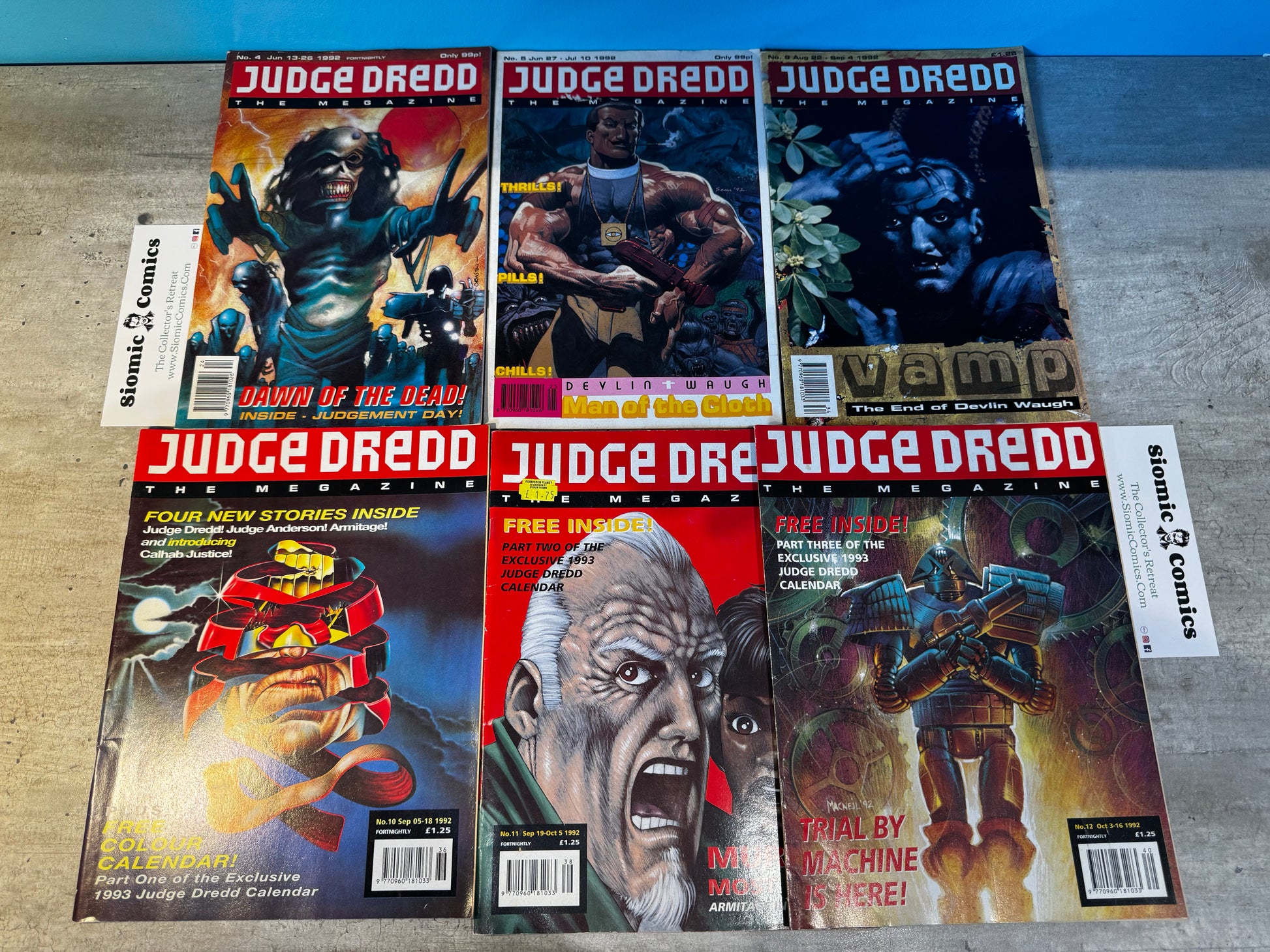 1992 - Fleetway - Judge Dredd The Megazine, Vol. 2 Job Lot 29 - NM- - Eng 1