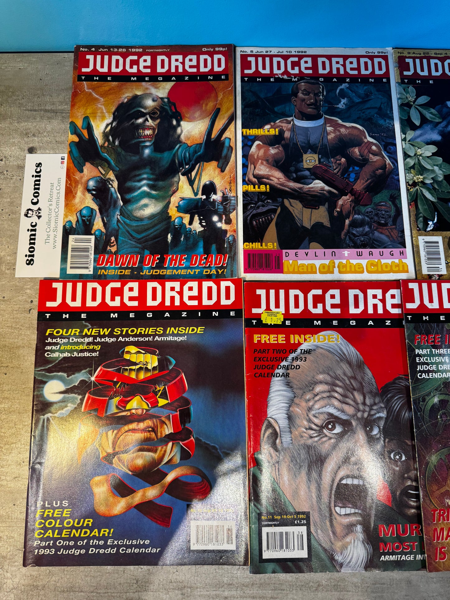 1992 - Fleetway - Judge Dredd The Megazine, Vol. 2 Job Lot 29 - NM- - Eng 2