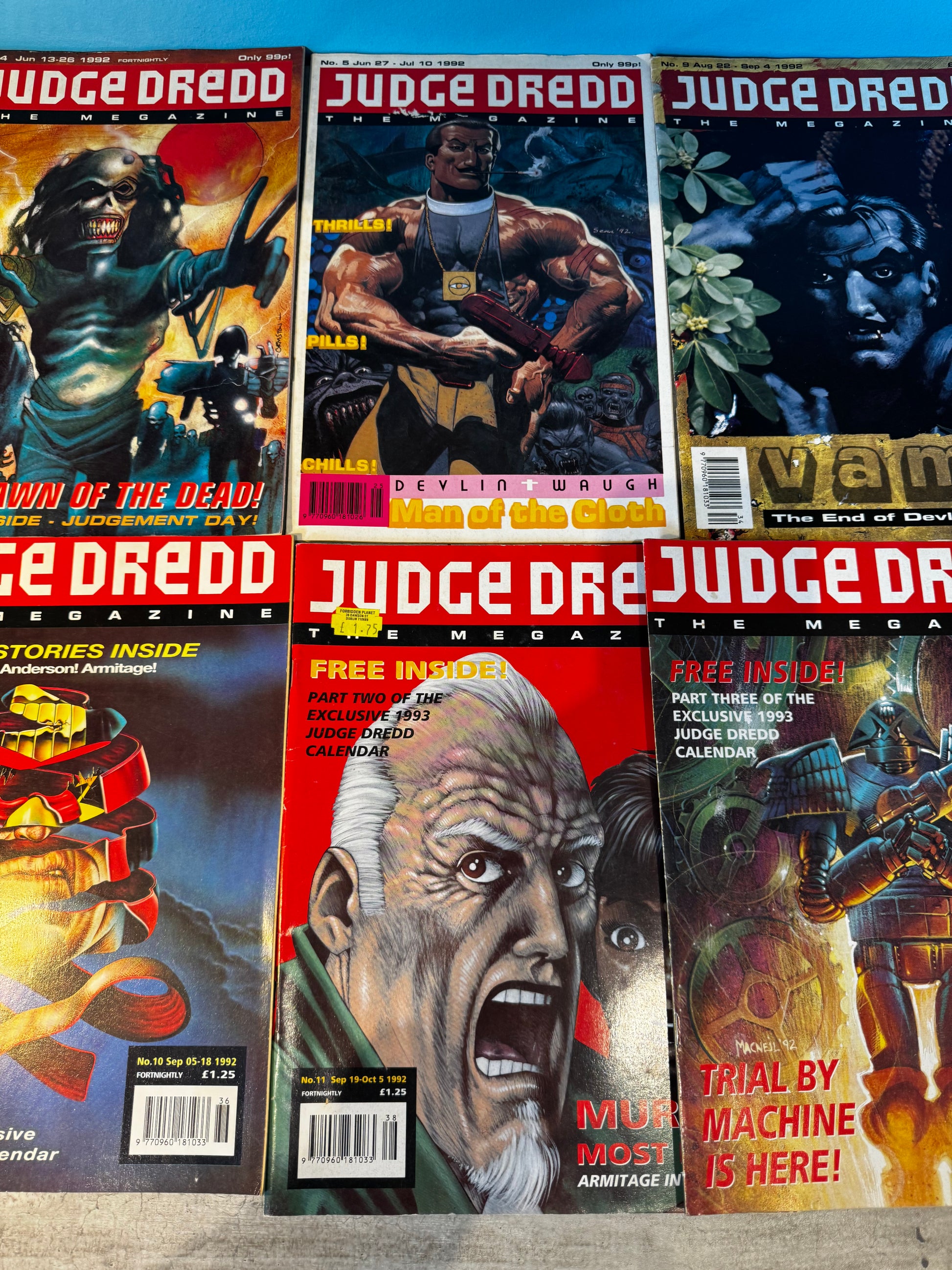 1992 - Fleetway - Judge Dredd The Megazine, Vol. 2 Job Lot 29 - NM- - Eng 3