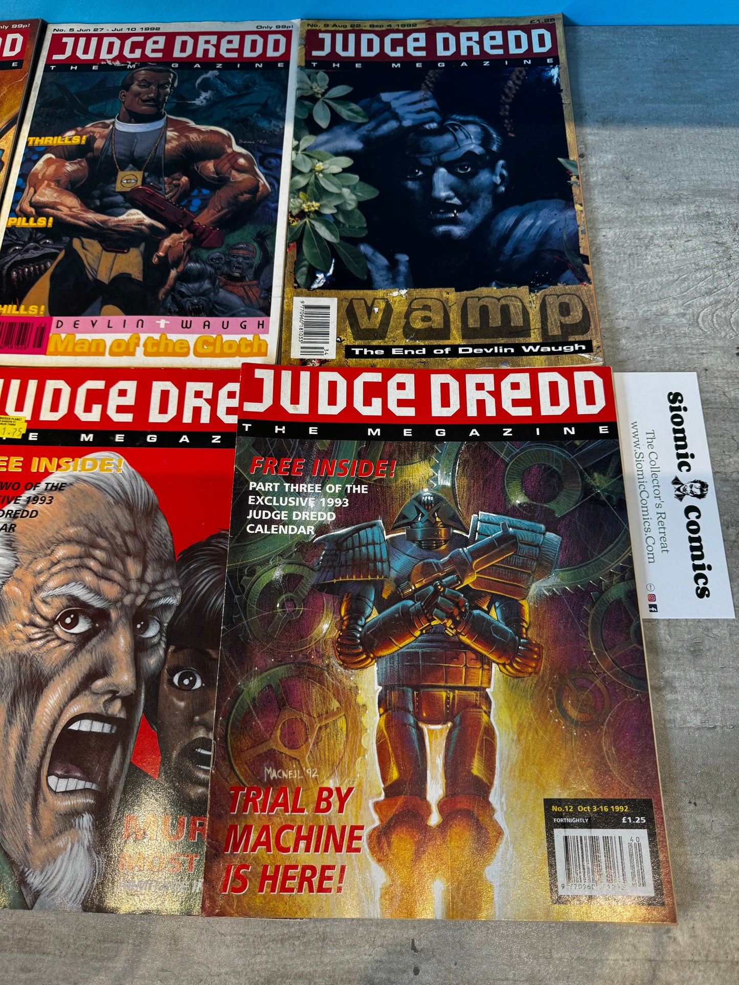 1992 - Fleetway - Judge Dredd The Megazine, Vol. 2 Job Lot 29 - NM- - Eng 4