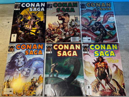 1989 - Marvel Comics - Conan Saga Job Lot 2 Var. A - VF - Eng 1