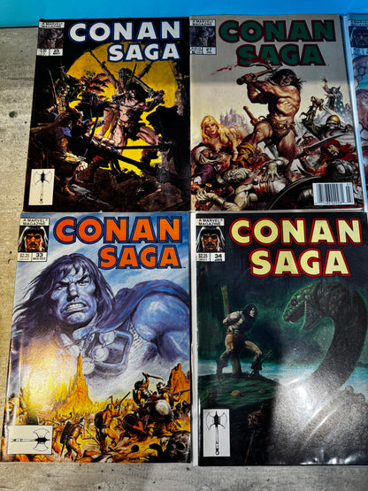 1989 - Marvel Comics - Conan Saga Job Lot 2 Var. A - VF - Eng 2