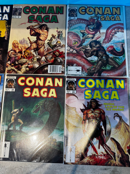 1989 - Marvel Comics - Conan Saga Job Lot 2 Var. A - VF - Eng 4