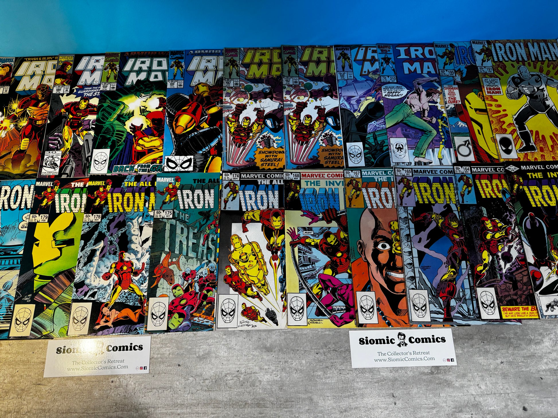 1982 - Marvel Comics - Iron Man, Vol. 1 Job Lot 1 Var. A - VF- - Eng 2