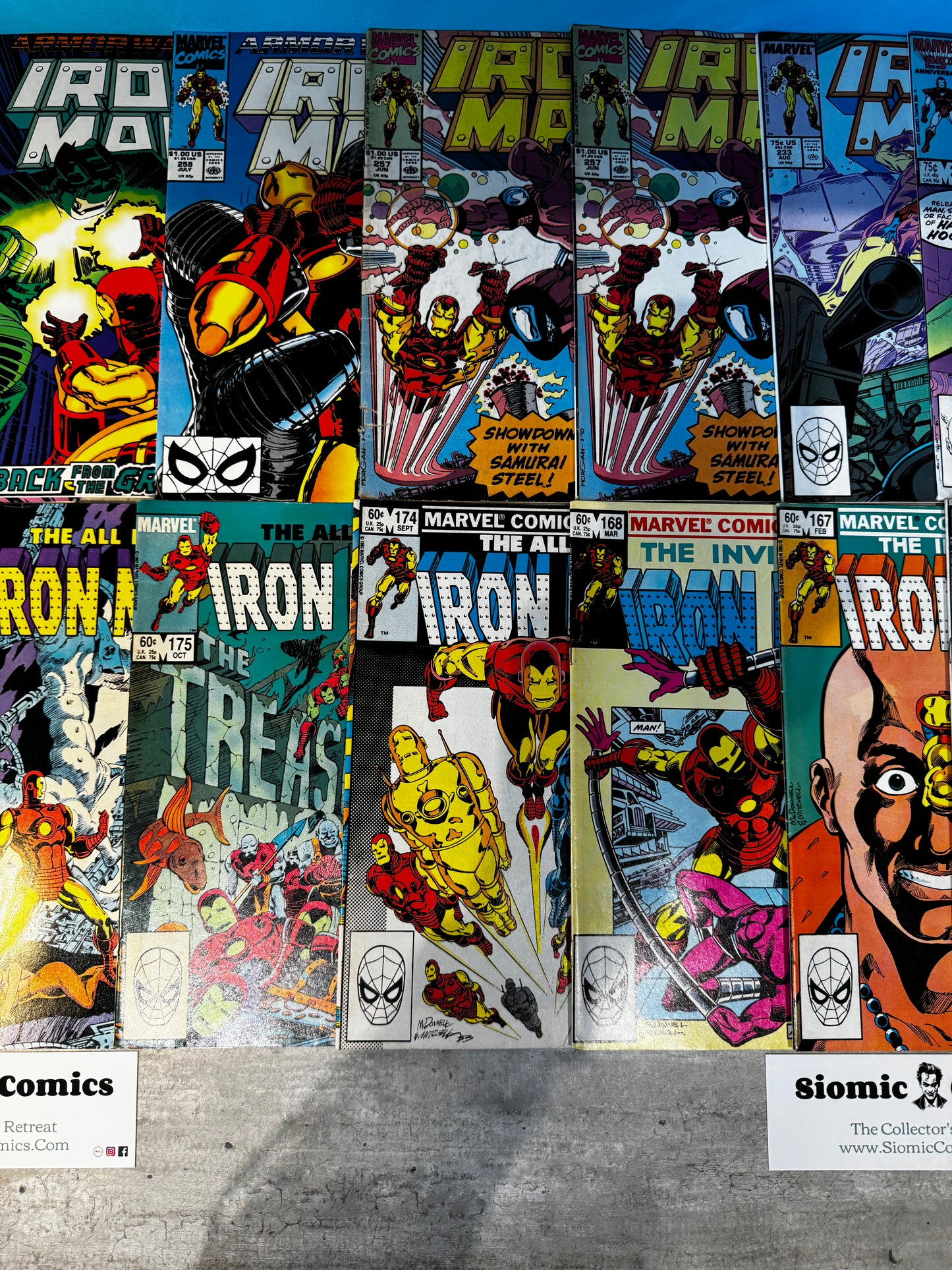 1982 - Marvel Comics - Iron Man, Vol. 1 Job Lot 1 Var. A - VF- - Eng 4