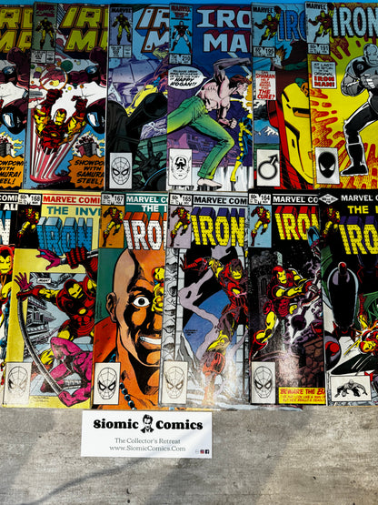 1982 - Marvel Comics - Iron Man, Vol. 1 Job Lot 1 Var. A - VF- - Eng 5