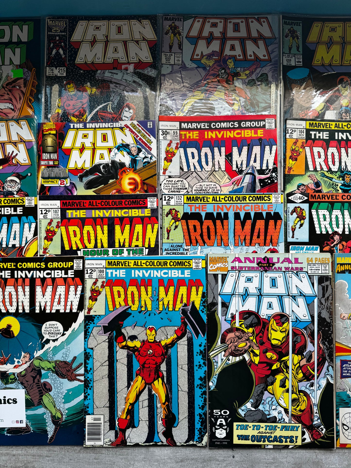 1977 - Marvel Comics - Iron Man, Vol. 1 Job Lot 2 Var. C - VF- - Eng 3