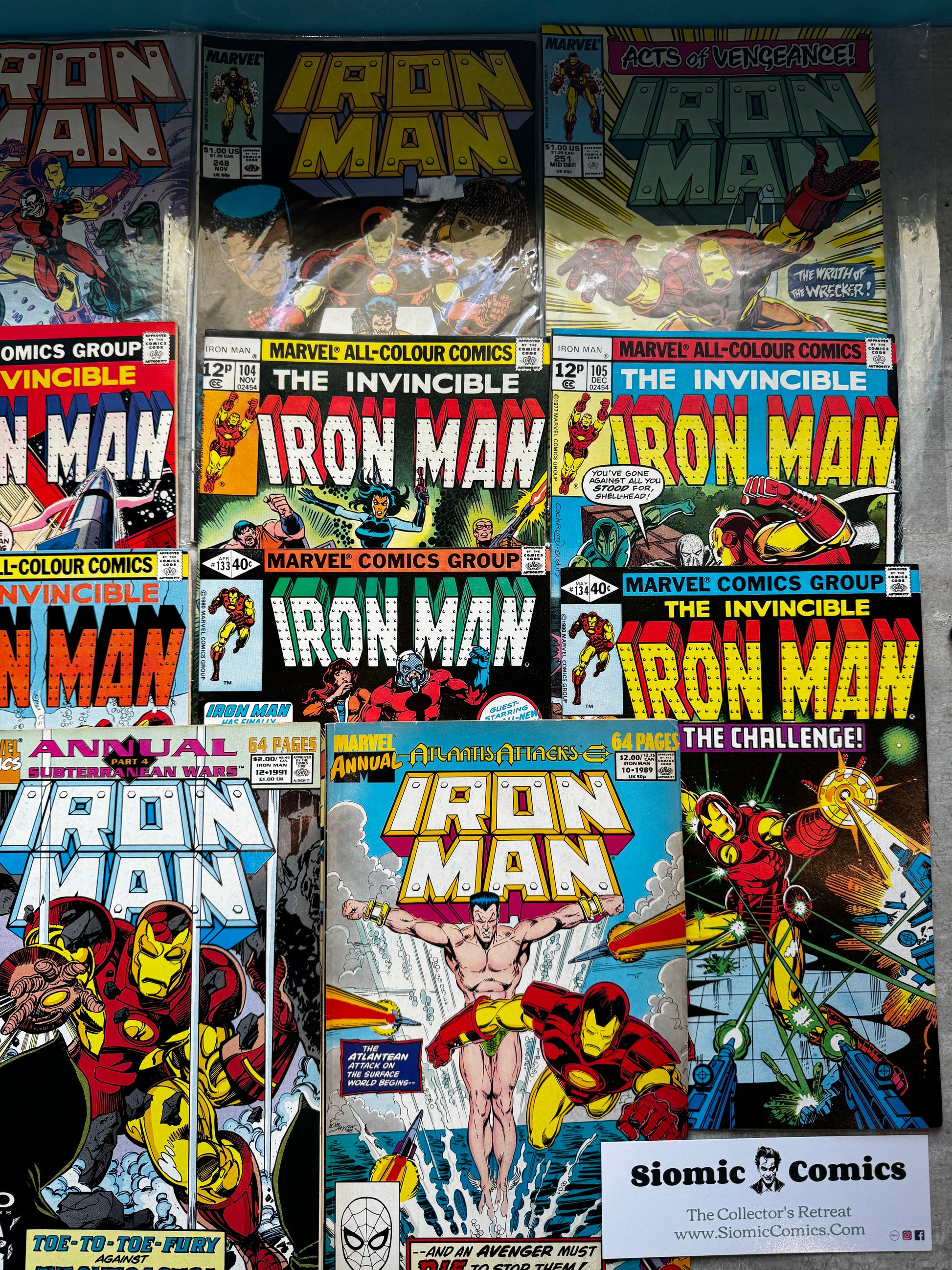 1977 - Marvel Comics - Iron Man, Vol. 1 Job Lot 2 Var. C - VF- - Eng 5