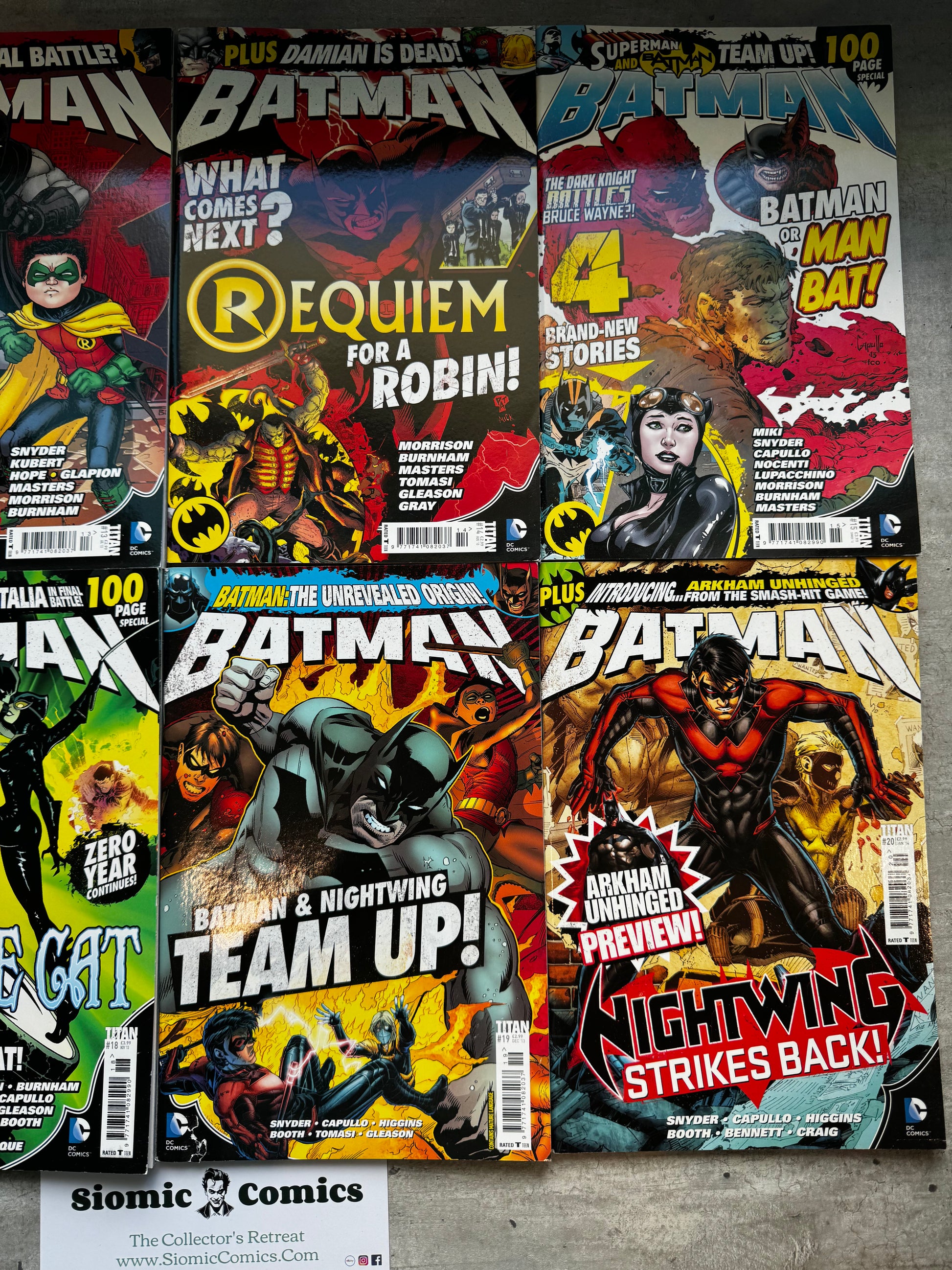 2013 - Titan Books - Batman [UK] Job Lot 2 - NM+ - Eng 5