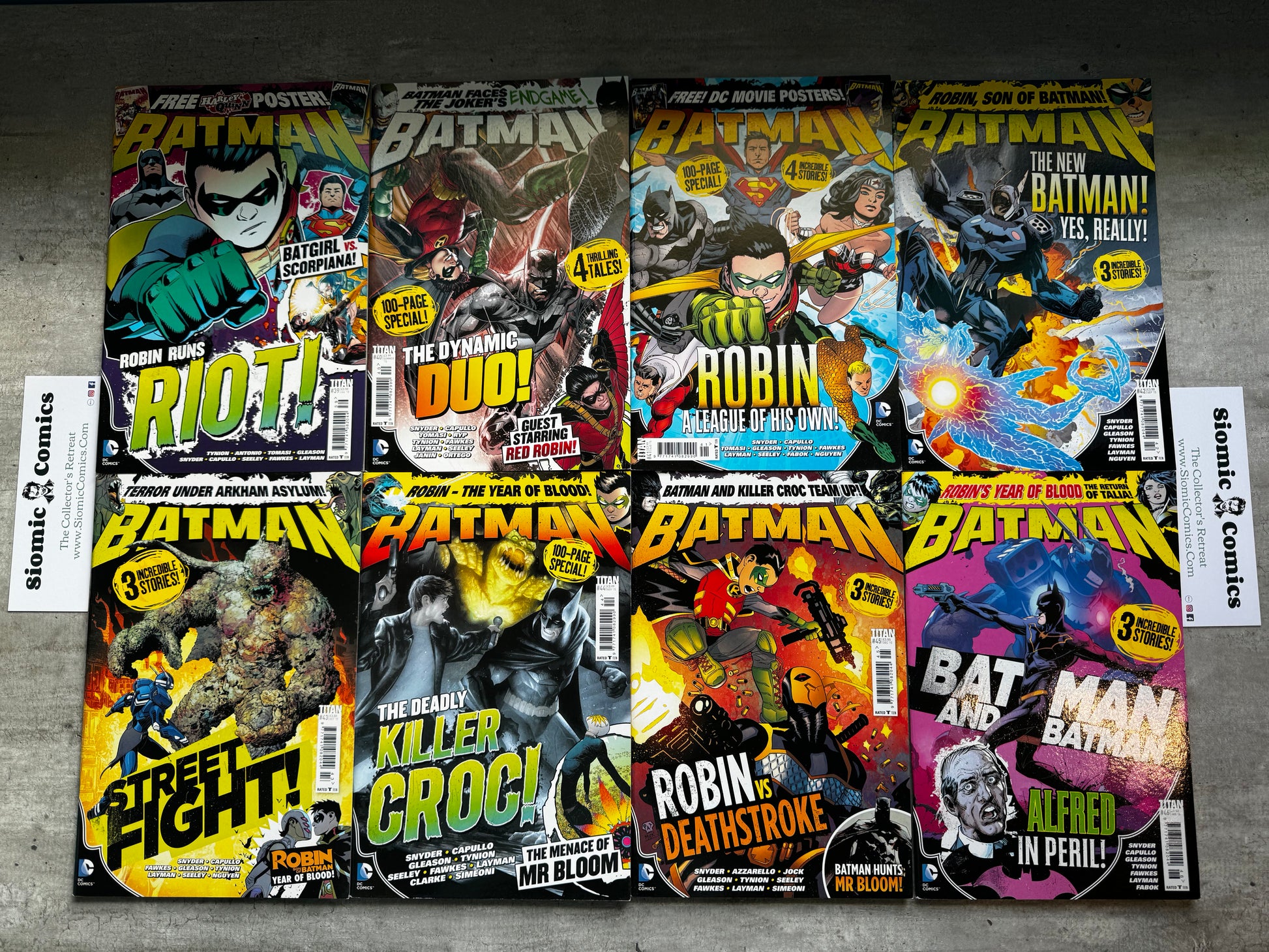 2015 - Titan Books - Batman [UK] Job Lot 5 - NM+ - Eng 1