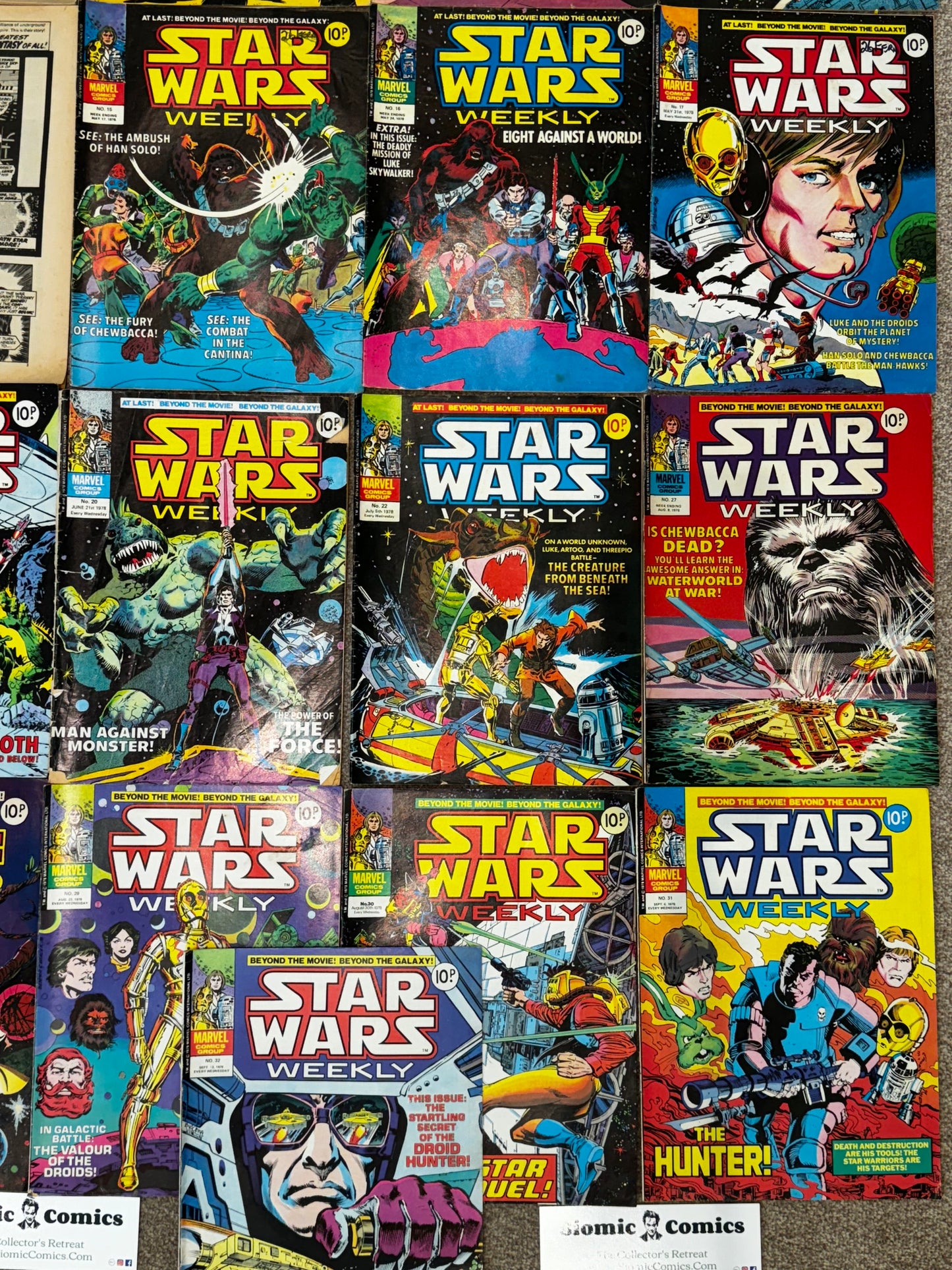 1983 - Marvel Comics - Star Wars: Return of the Jedi Winter Special (UK) Job Lot 1 Var. -2 - F+ - Eng 5