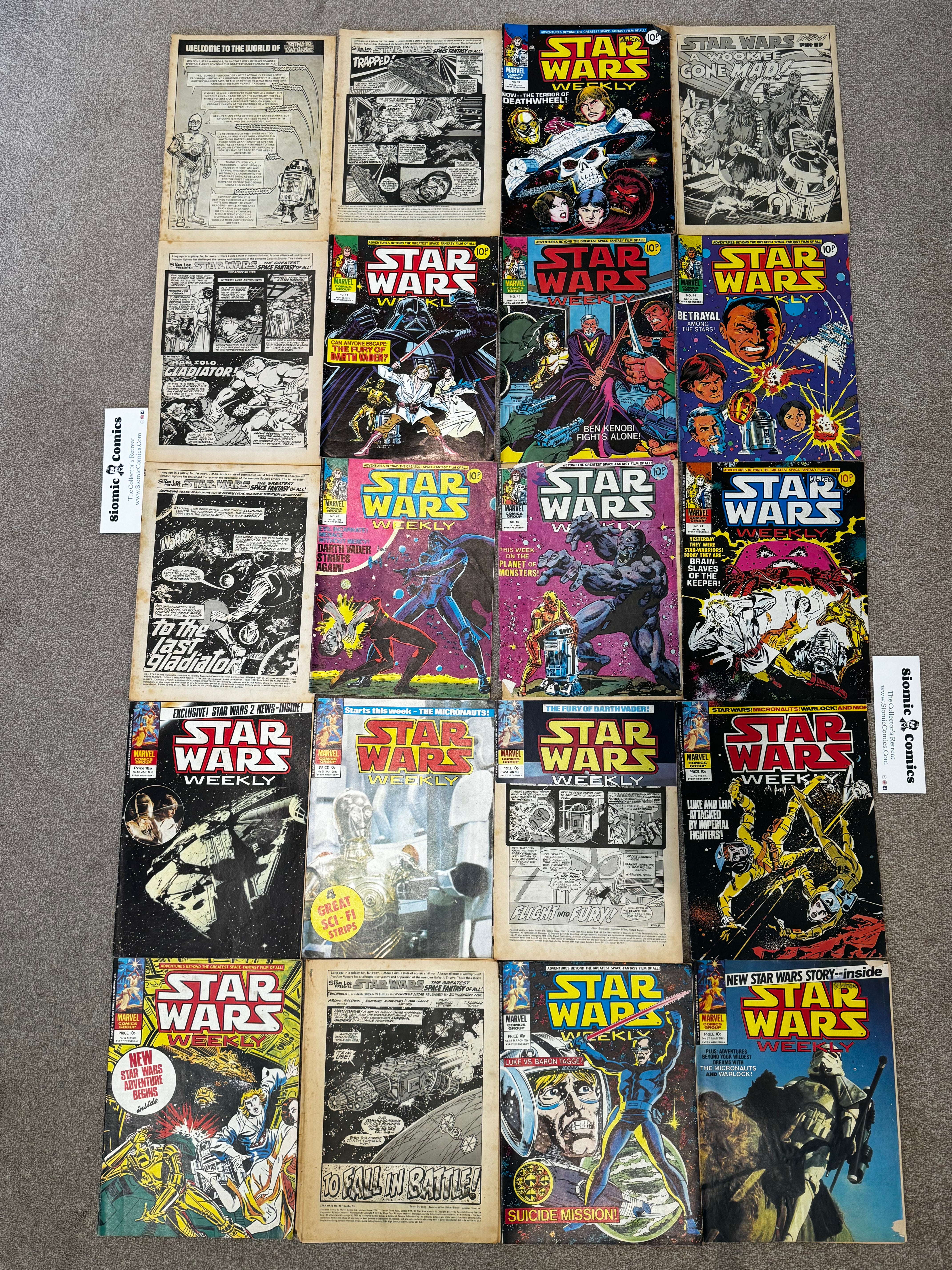 Star Wars cheapest Comic Lot