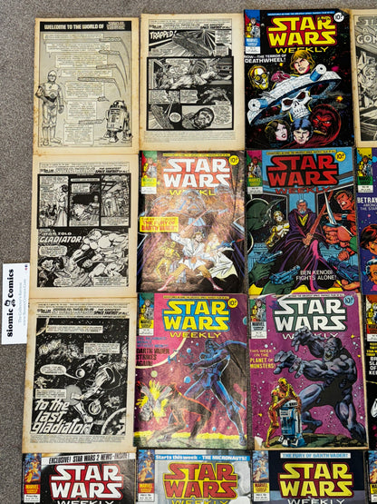 1978 - Marvel Comics - Star Wars Weekly Job Lot 2 - VG- - Eng 2