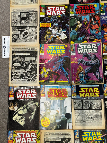 1978 - Marvel Comics - Star Wars Weekly Job Lot 2 - VG- - Eng 4