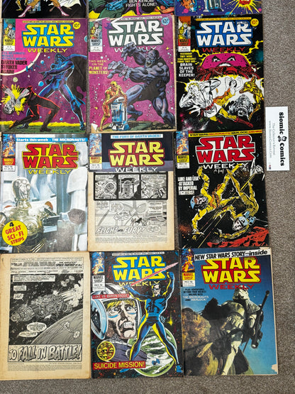 1978 - Marvel Comics - Star Wars Weekly Job Lot 2 - VG- - Eng 8