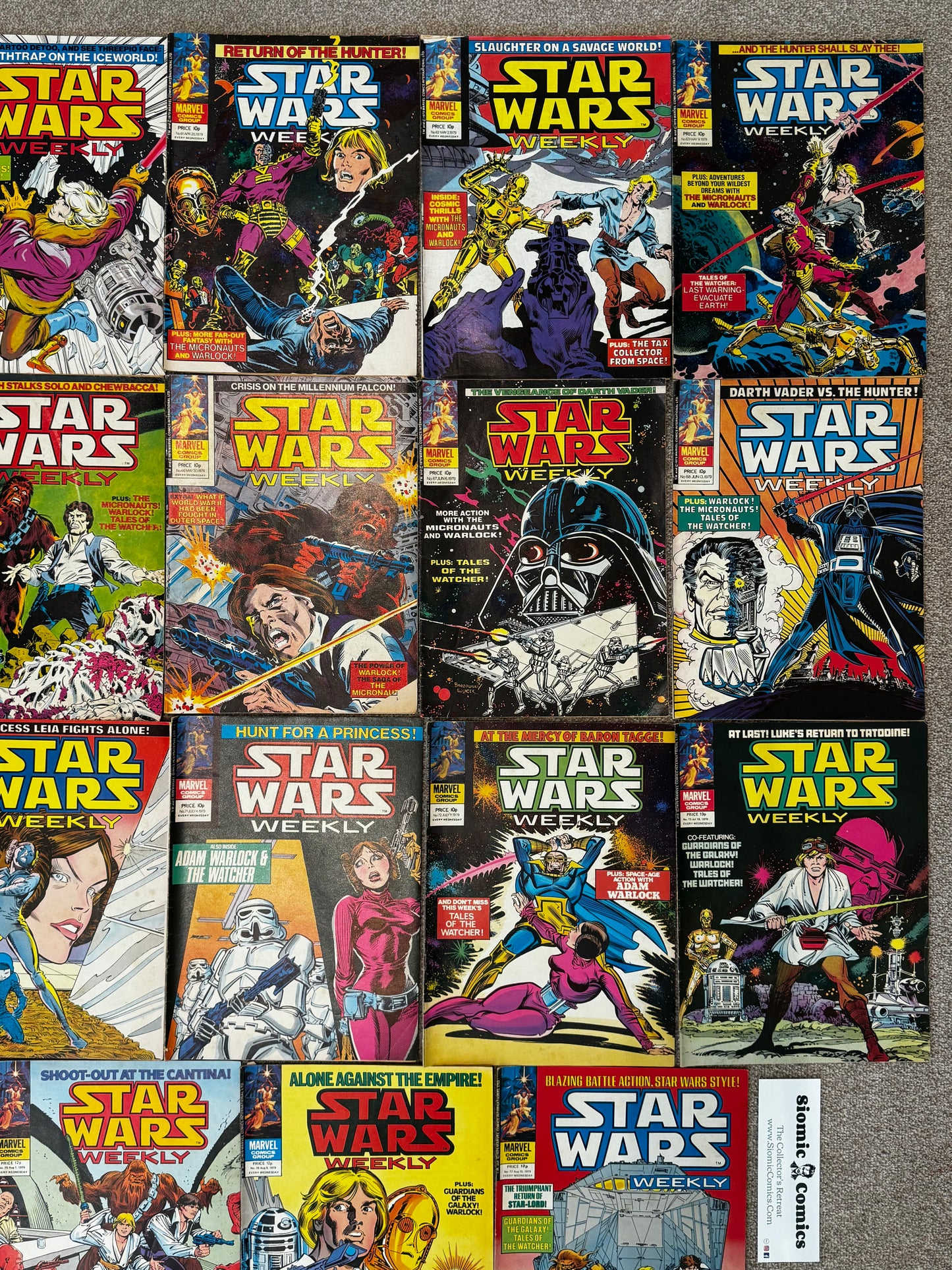 1979 - Marvel Comics - Star Wars Weekly Job Lot 3 - VG- - Eng 4