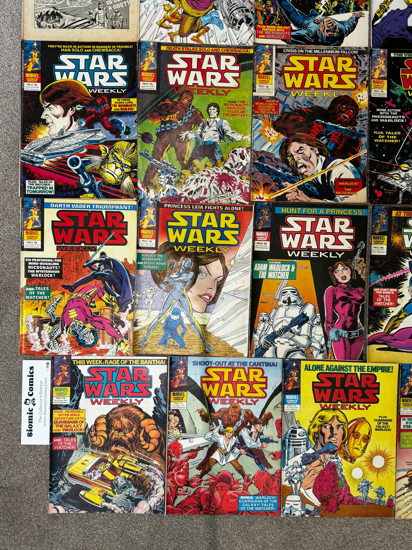 1979 - Marvel Comics - Star Wars Weekly Job Lot 3 - VG- - Eng 5