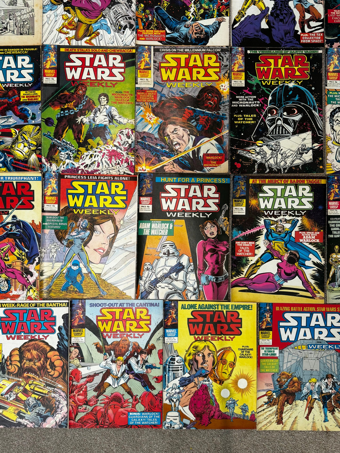 1979 - Marvel Comics - Star Wars Weekly Job Lot 3 - VG- - Eng 6