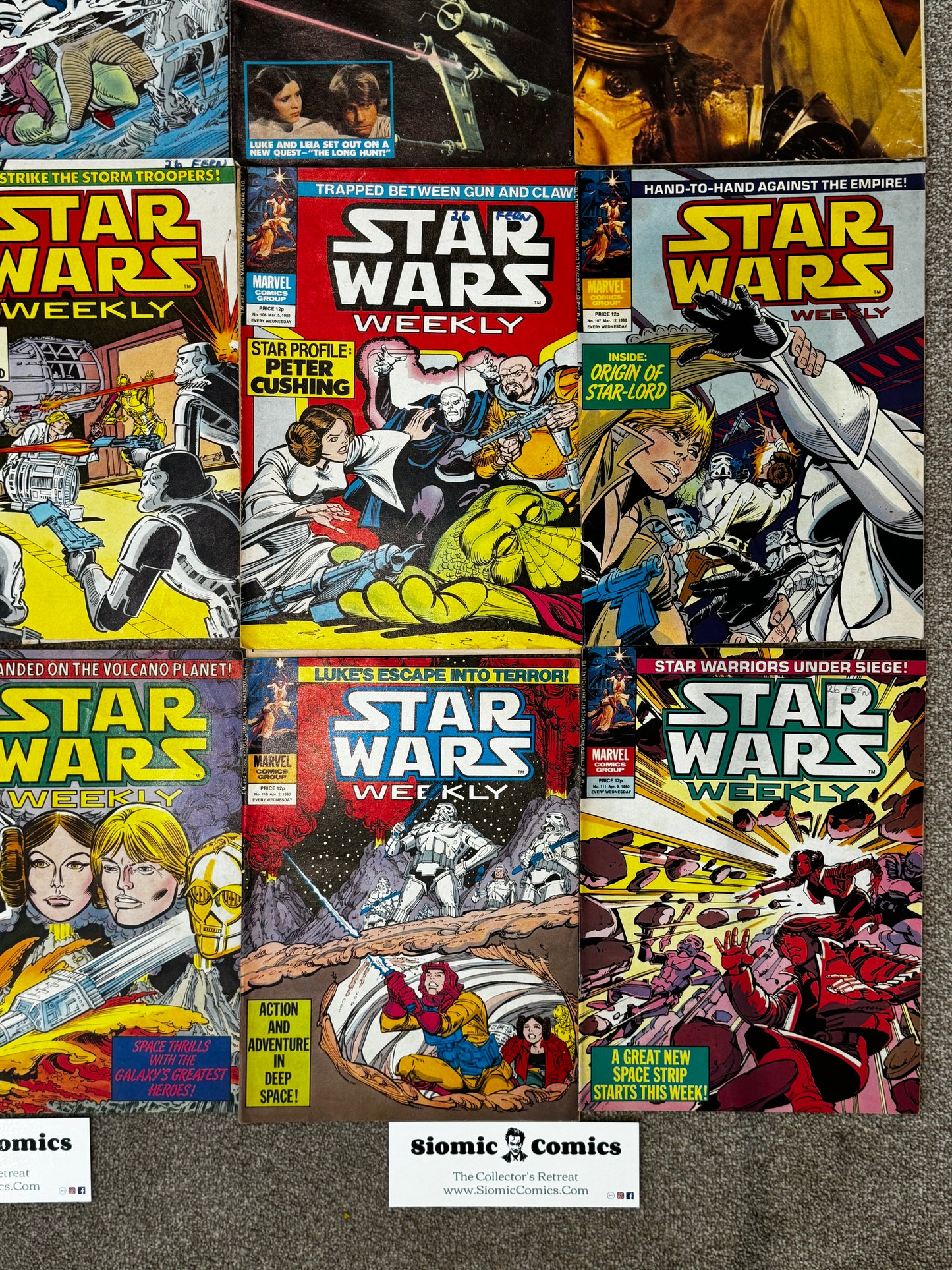 1979 - Marvel Comics - Star Wars Weekly Job Lot 5 - F+ - Eng 10