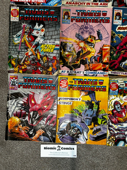 1986 - Marvel Comics - Transformers (UK) Job Lot 1 - VG+ - Eng 5